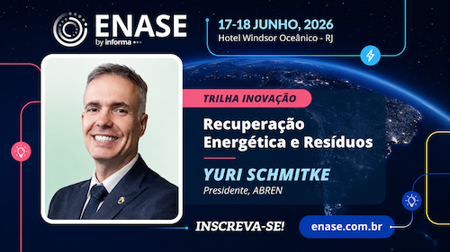 ⚡ ABREN terá forte participação no ENASE 2026 em painel sobre recuperação energética de resíduos