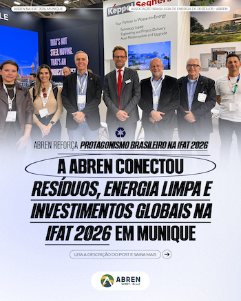 🇧🇷🇩🇪 ABREN presente na IFAT Alemanha 2026