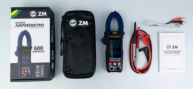 ZM lança alicate amperímetro digital com tecnologia True RMS para diagnósticos automotivos