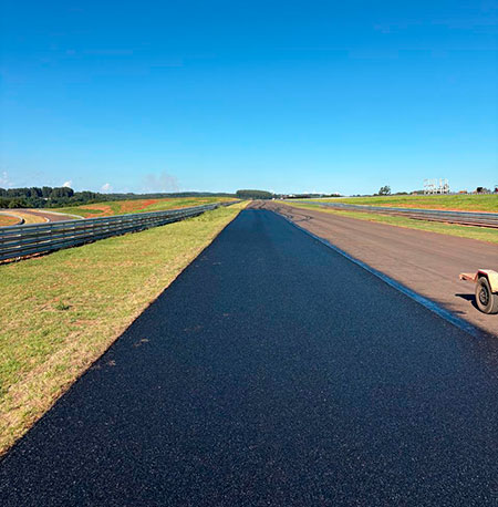 Autódromo de Chapecó terá pavimento com tecnologia usada em pistas de Fórmula 1