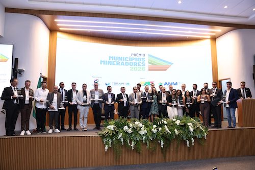 Prêmio Municípios Mineradores reconhece cidades que transformam riqueza mineral em qualidade de vida