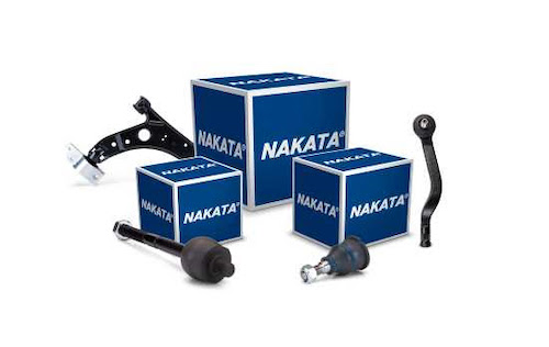 Nakata lidera em componentes de suspensão em pesquisa de lembrança de marca entre reparadores