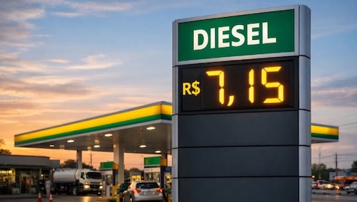 Alta do diesel pressiona transportadoras e acelera adoção de inteligência operacional das frotas