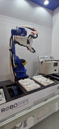 Yaskawa Motoman lançou o Checkbot e a Célula Robô Tape na Feimec 2026