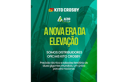 Acro Cabos fecha parceria com Kito Crosby e amplia portfólio para o segmento de offshore
