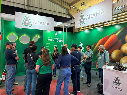  Soluções para enfrentar desafios climáticos e proteger o potencial produtivo dos hortifrútis são destaque da ADAMA na Hortitec