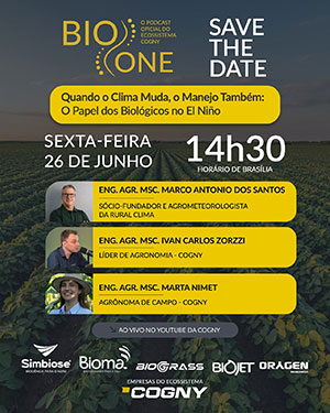 Bio One debate impactos do El Niño no campo em sua quarta edição, com transmissão ao vivo pelo YouTube