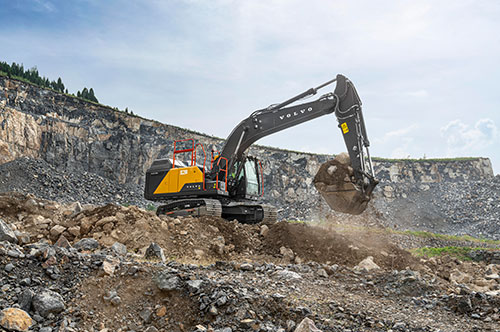 Volvo EC230 Electric une potência, autonomia e zero emissões