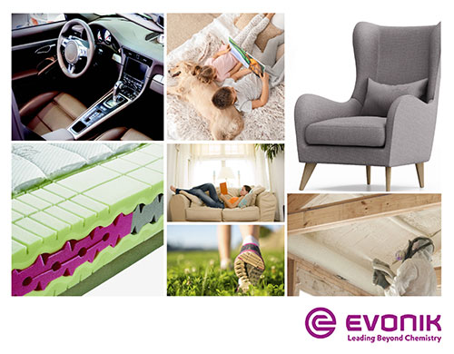  Evonik leva à Feiplar & Feipur 2026 soluções voltadas à evolução das espumas flexíveis e ao avanço de aplicações em poliuretano