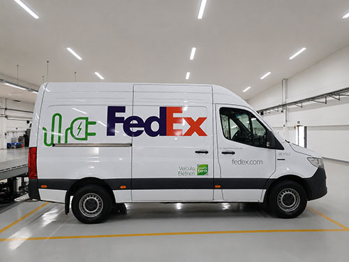 FedEx expande sua frota de veículos elétricos no Brasil