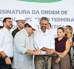 Conexão ferroviária entre a Transnordestina e TUP Nelog no Pecém começa a ser implantada