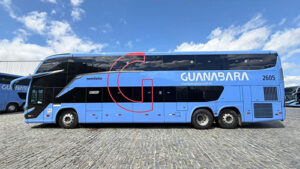 Guanabara renova frota com 80 ônibus rodoviários Mercedes-Benz O 500 RSD