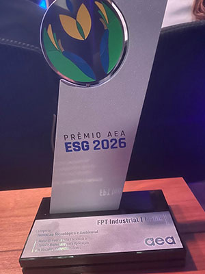 FPT conquista o prêmio AEA ESG 2026 com motor movido a etanol e biometano