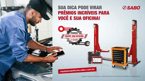 SABÓ lança a segunda edição da promoção Equipe Sua Oficina