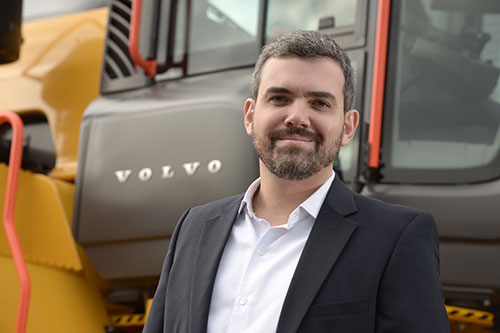 Volvo CE anuncia Leandro Bueno como head de strategic accounts & asset services