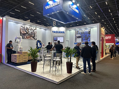 Yaskawa apresentou novas soluções em robótica e automação durante a Fispal Tecnologia 2026