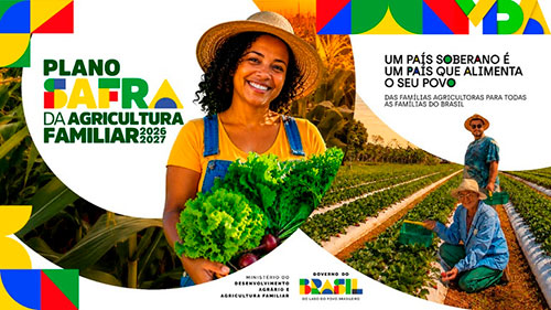 Governo do Brasil faz investimento recorde de R$ 97 bilhões na agricultura familiar
