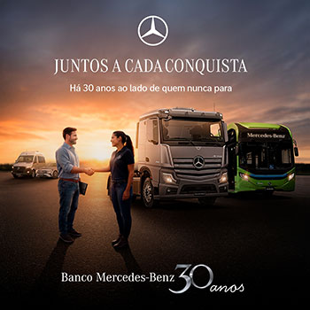 Banco Mercedes-Benz celebra 30 anos no Brasil