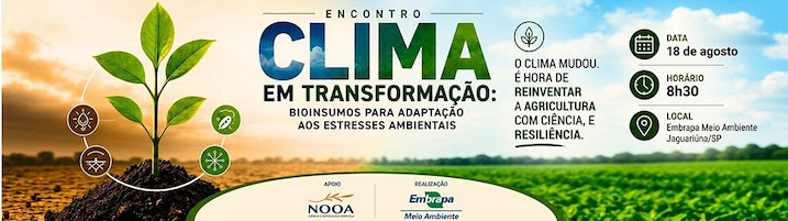 Encontro debate bioinsumos e adaptação da agricultura às mudanças climáticas