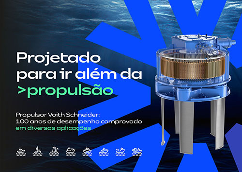 100 anos do Propulsor Voith Schneider Propeller: impulsionando o progresso rumo ao futuro