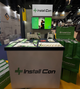 InstallCon leva soluções para automação e eficiência operacional à Concrete Show 2026