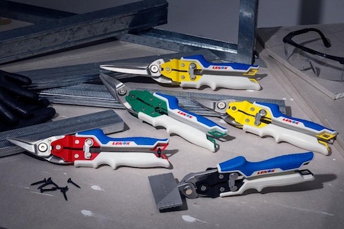Para cortes de chapas metálicas e aço inoxidável, conheça as tesouras de aviação da LENOX