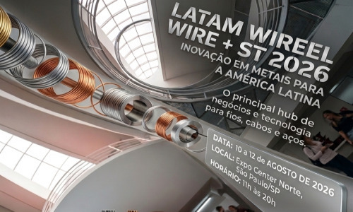 Latam Wire + Steel 2026 terá programação técnica focada em IA, cibersegurança e competitividade industrial