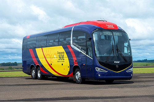 Mercedes-Benz exporta primeiros ônibus rodoviários O 500 RSD para El Salvador