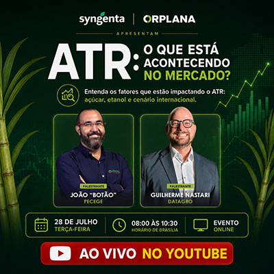ORPLANA promove webinar para analisar fatores que impactam o valor do ATR