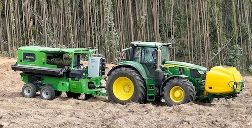 Reflorestar participa de agenda técnica em Portugal para avaliar nova plantadora florestal