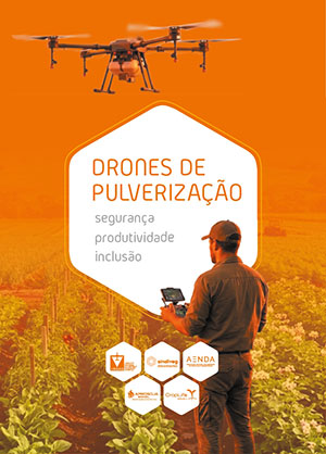 Sindiveg promove lançamento de cartilha com diretrizes e boas práticas para o uso de drones de pulverização