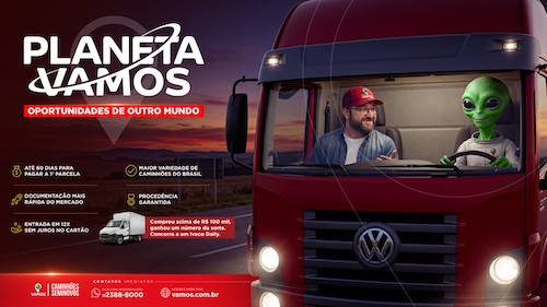 Planeta VAMOS oferece condições especiais para a compra de seminovos