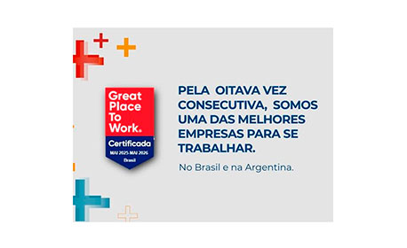 CNH é certificada pelo Great Place to Work pelo oitavo ano consecutivo no Brasil e na Argentina