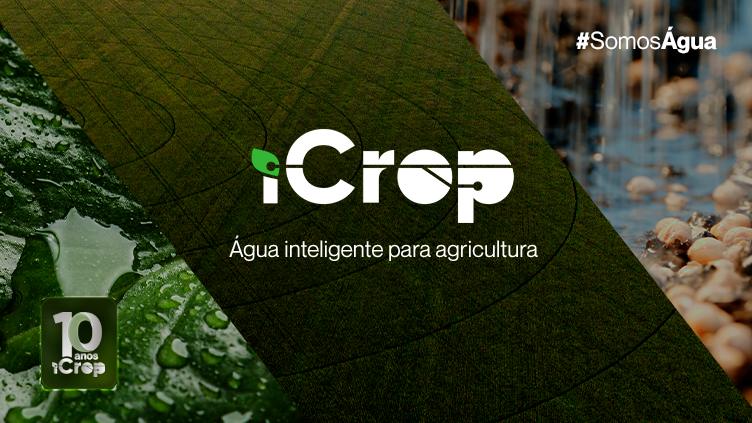 iCrop atualiza posicionamento e reforça compromisso com o uso inteligente da água na agricultura.