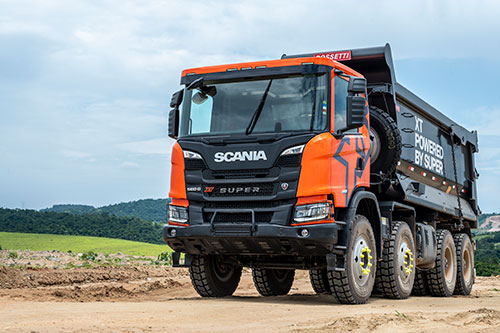 Scania fortalece atuação na mineração e construção com caminhões de alta produtividade