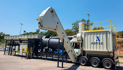 Usinas de asfalto móveis: produtividade, mobilidade e controle para obras em diferentes frentes