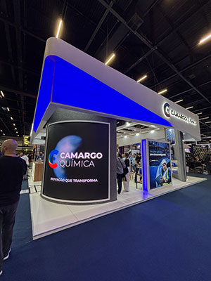 Camargo Química apresenta soluções sustentáveis para a construção civil na Concrete Show 2026