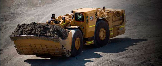 R1700 Pá- Carregadeira de Mineração (LHD, Load Haul Dump) Subterrânea