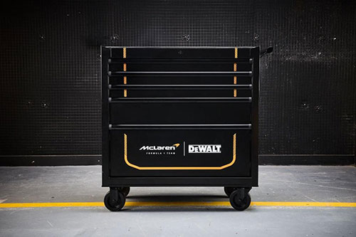 DEWALT renova linha inspirada na McLaren Mastercard Formula 1 Team com novos modelos e design exclusivo