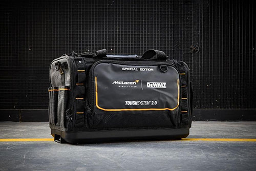 DEWALT renova linha inspirada na McLaren Mastercard Formula 1 Team com novos modelos e design exclusivo