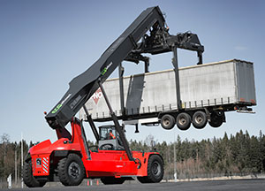 Tracbel lança movimentador de contêineres Kalmar com capacidade para até 45 toneladas
