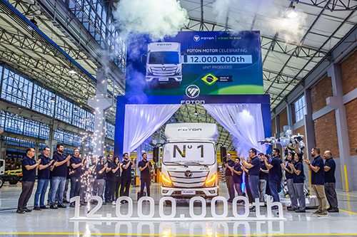 Foton completa 30 anos de história com Brasil no centro de sua estratégia global de crescimento