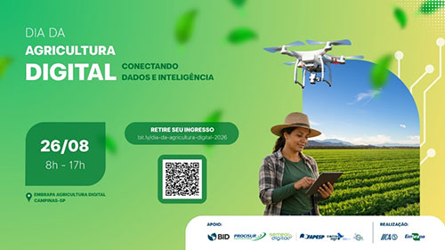 IICA e Embrapa promovem II Dia da Agricultura Digital para debater inteligência artificial, conectividade e inovação