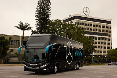 Mercedes-Benz atinge marca de 800 mil ônibus produzidos no Brasil