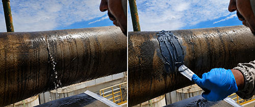  Quimatic apresenta na Exposibram 2026 o Plasteel Extreme Fix, solda a frio para reparos em superfícies úmidas, submersas e oleosas