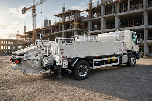  SCHWING Stetter lança tecnologias para bombeamento e transporte de concreto na Concrete Show 2026