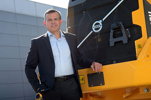 Volvo CE anuncia Luciano Rocha como novo head de retail & competence development