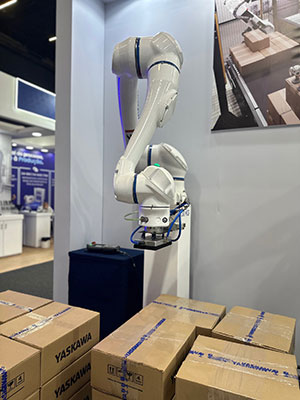 Yaskawa apresentou o robô colaborativo HC30 na Embala Nordeste