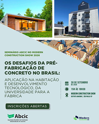 Modern Construction Show: Abcic debate futuro da habitação, inovação e industrialização
