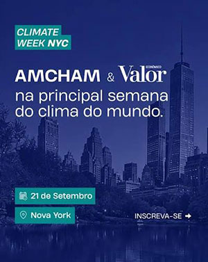 Em Nova York, Amcham Brasil e Valor Econômico reúnem lideranças na Climate Week